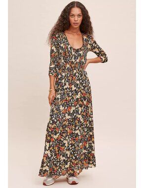 Maeve Omya Maxi Dress